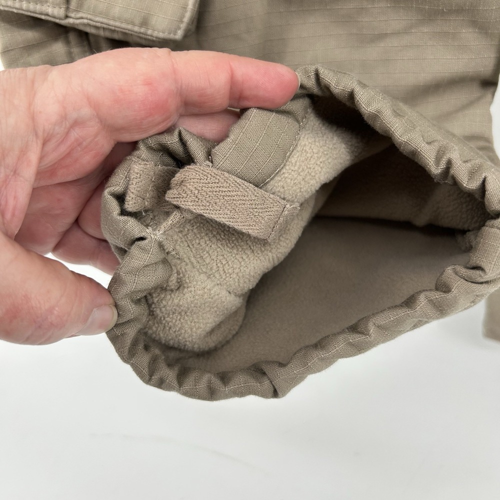 Tactical Cargo Pants Mens 36x31 Khaki Fleece Lined Outdoor Utility - Picture 5 of 13